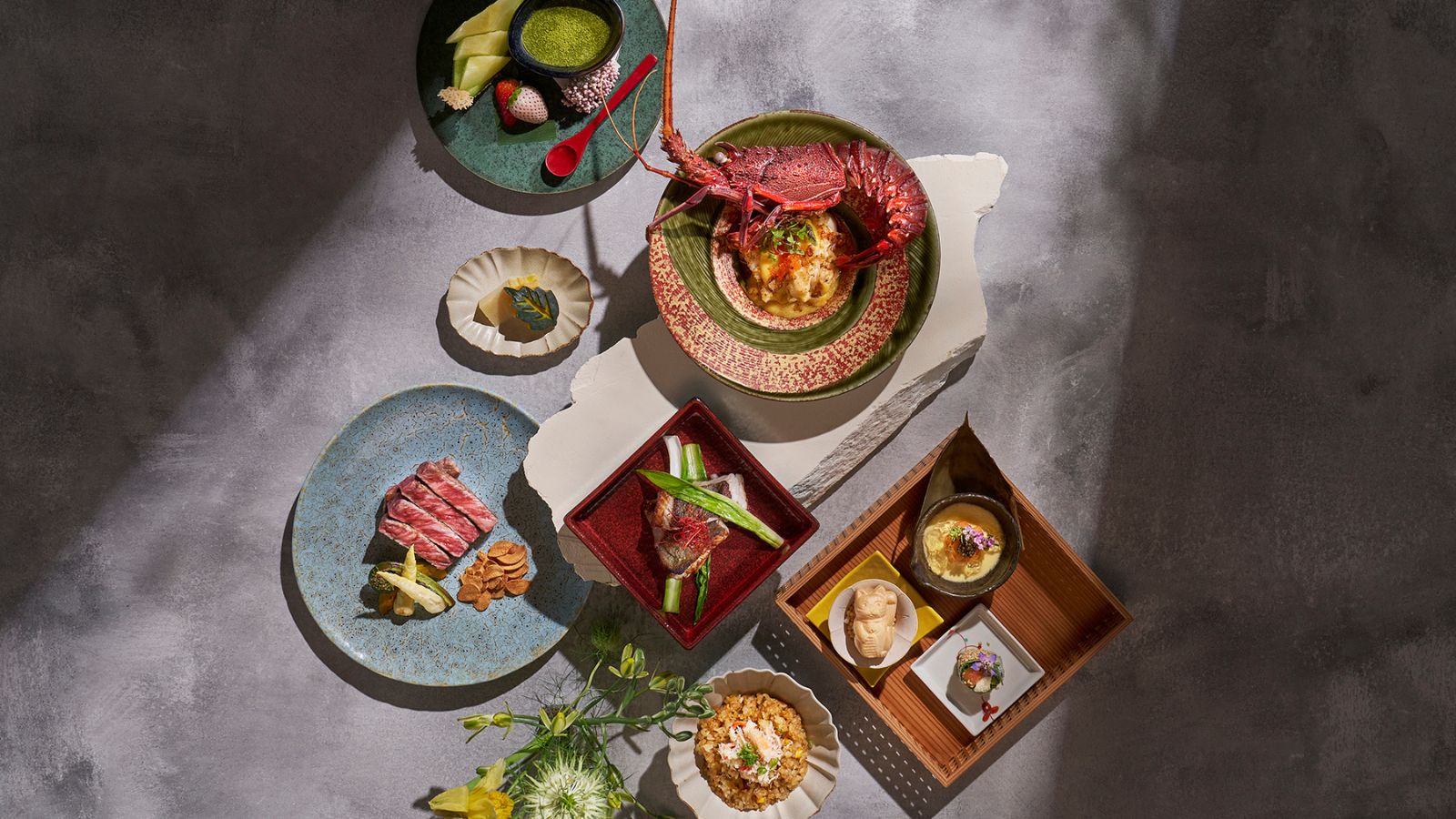 40th Anniversary Weekday Teppanyaki Lunch Set